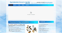 Desktop Screenshot of engindustries.com.my